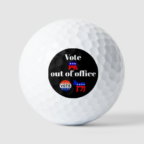 Vote Republicans Out of Office Golf Ball
