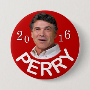 Vote Rick Perry 2016 Pinback Button