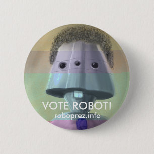 Vote Robot! Swanky Button