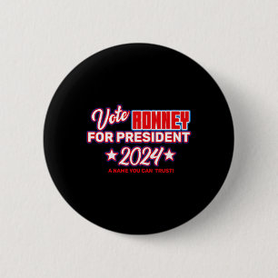 Vote Romney For President Mitt Romney Republican  Button