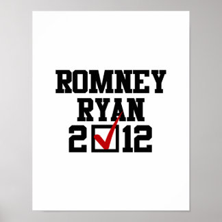 VOTE ROMNEY RYAN 2012 POSTER