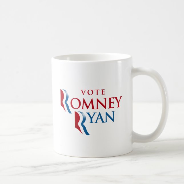 VOTE ROMNEY RYAN AMERICA COFFEE MUG (Right)