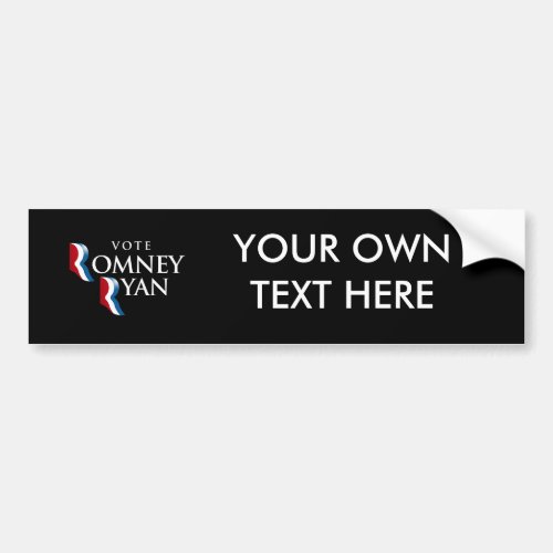VOTE ROMNEY RYAN AMERICA _png Bumper Sticker