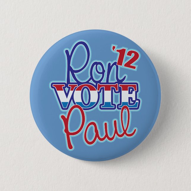 Vote Ron Paul '12 Button (Front)