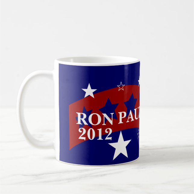 Vote Ron Paul for President 2012 Election Coffee Mug (Left)