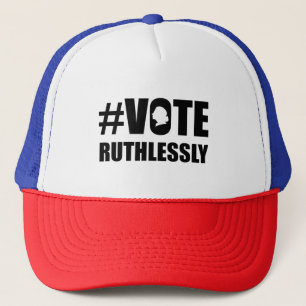 VOTE RUTHLESSLY, Women's Rights Notorious RBG Trucker Hat