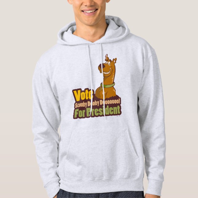 Vote Scooby Dooby Doo for President Hoodie (Front)