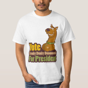 Vote Scooby Dooby Doo for President T-Shirt