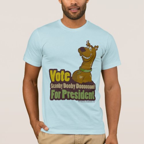 Vote Scooby Dooby Doo for President T_Shirt