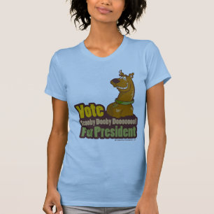 Vote Scooby Dooby Doo for President T-Shirt