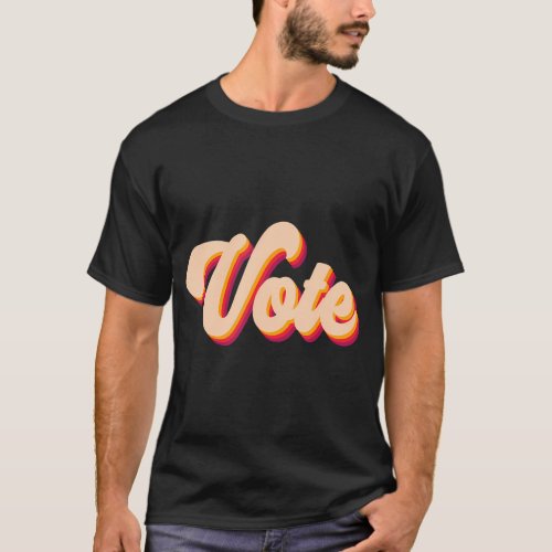 Vote Shirt Men Women Vintage Election Voter