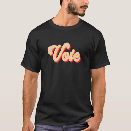 Vote Shirt Men Women Vintage Election Voter 