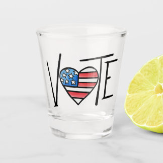 VOTE  SHOT GLASS