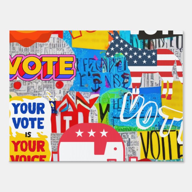 Vote! Sign (Front)