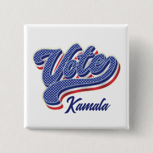 Vote Stars and Stripes - Election  Button