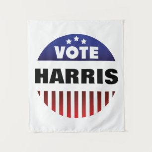 Vote Stars and Stripes Typography - Election  Tapestry