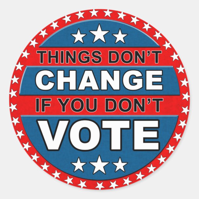 Vote Sticker (Front)