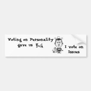 Vote the Issues Bumper Sticker