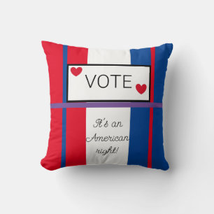 VOTE! THROW PILLOW