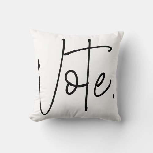 Vote Throw Pillow