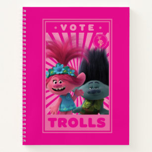 Vote Trolls - Poppy & Branch Notebook