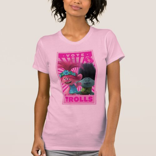 Vote Trolls _ Poppy  Branch T_Shirt