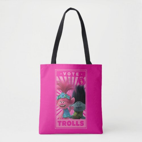 Vote Trolls _ Poppy  Branch Tote Bag