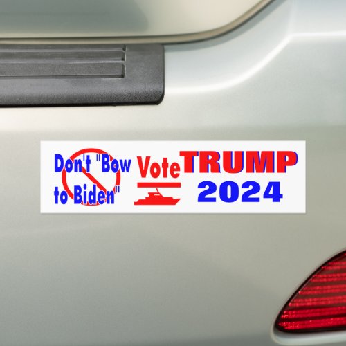 Vote TRUMP 2024 Bumper Sticker
