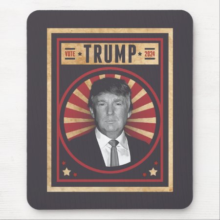 Vote Trump 2024 Mouse Pad