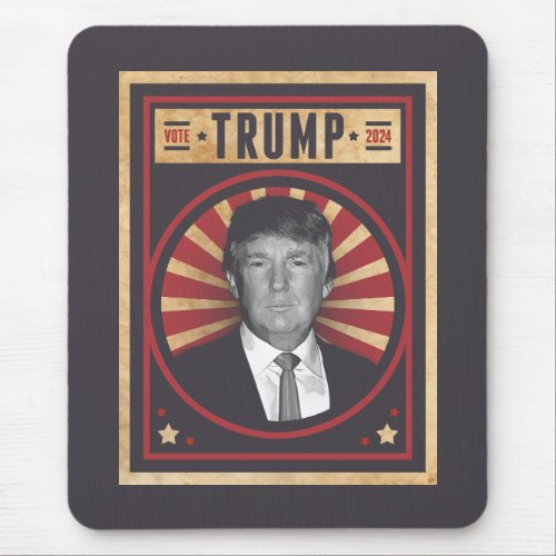 Vote Trump 2024 Mouse Pad