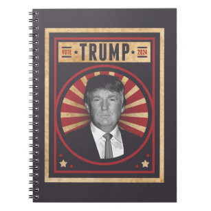 Vote Trump 2024 Notebook