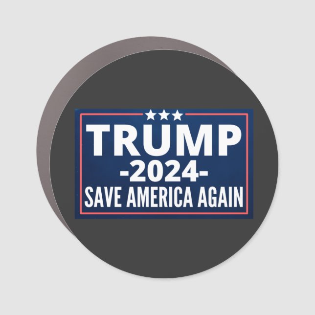 vote, trump 2024, trump2024, 2024, trump 2020 car magnet (Front)