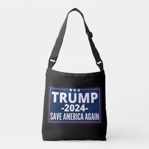 vote trump 2024 trump2024 2024 trump 2020 crossbody bag
