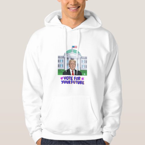 Vote Trump _ Bold Patriotic Hoodie