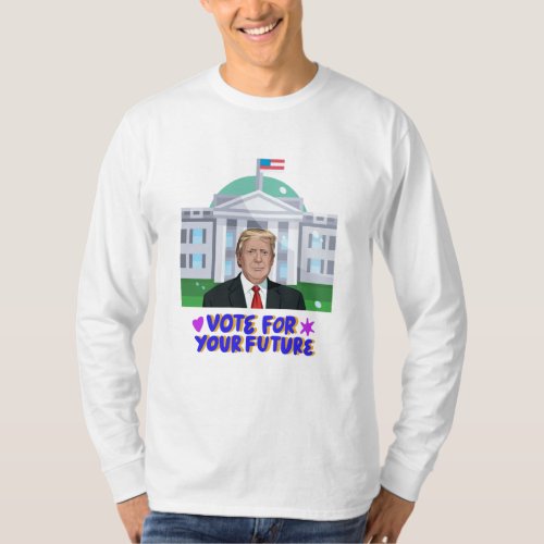 Vote Trump _ Bold Patriotic T_Shirt