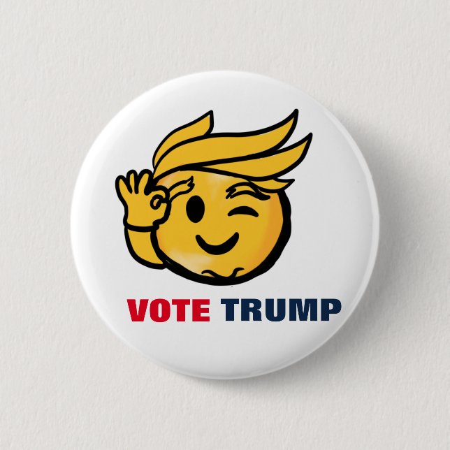 VOTE TRUMP BUTTON (Front)