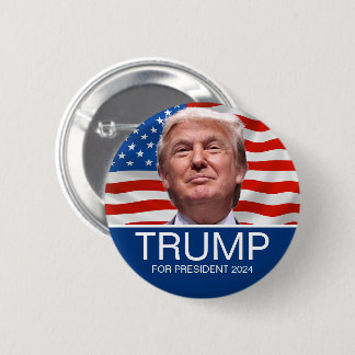 VOTE Trump For President 2024 Button