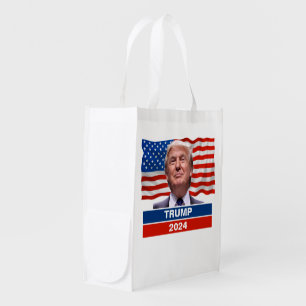 VOTE Trump For President 2024 Grocery Bag