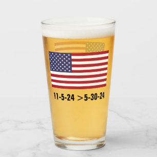VOTE TRUMP GLASS