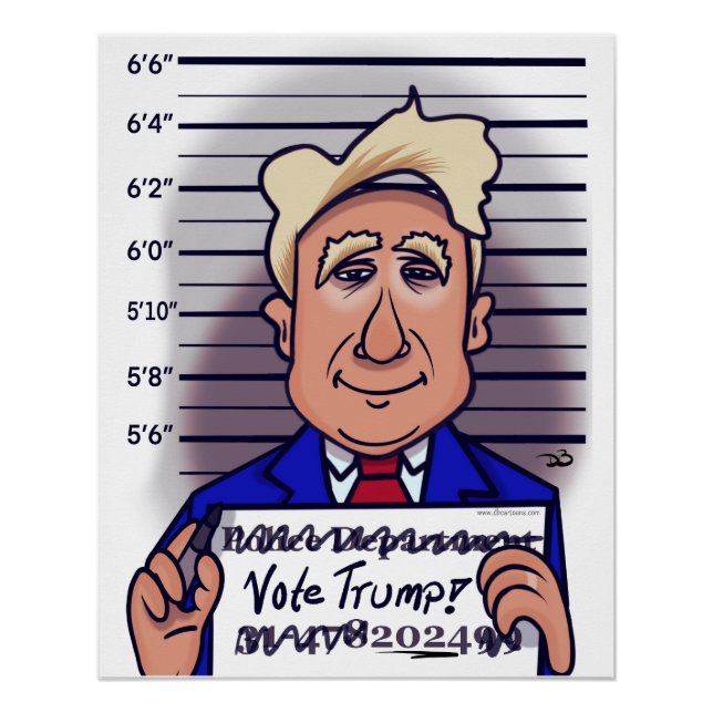 Vote Trump Glossy Poster (Front)