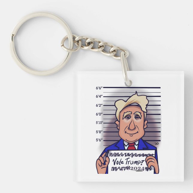 Vote Trump Keychain (Front)