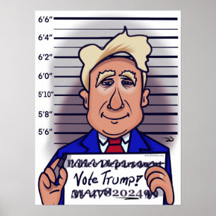 Vote Trump Matte Poster