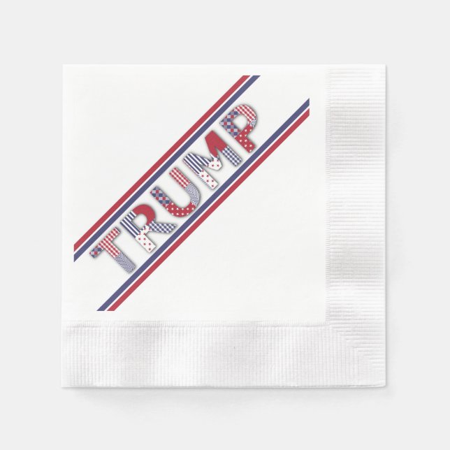 Vote Trump Paper Napkins (Front)