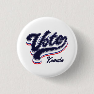 Vote Typography - Election Button