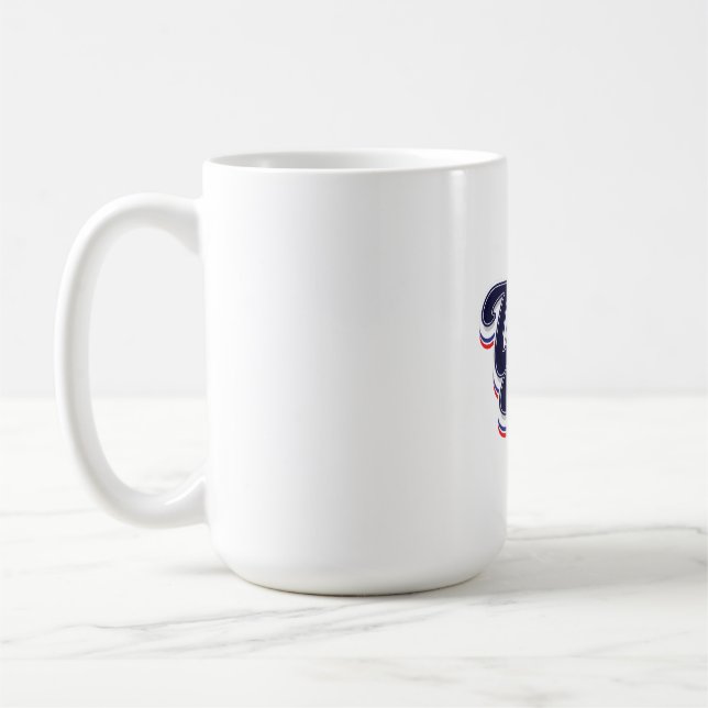 Vote Typography - Election  Coffee Mug (Left)