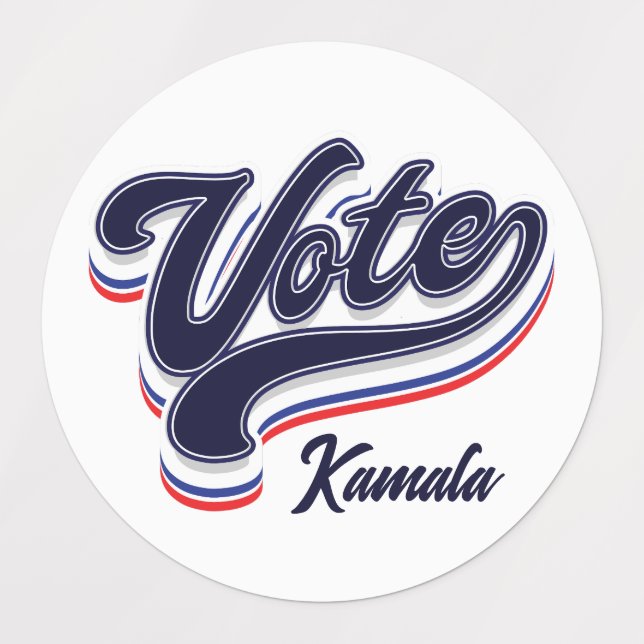 Vote Typography - Election  Labels (Design 1)