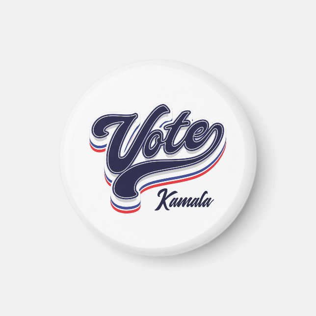 Vote Typography - Election  Magnet (Front)