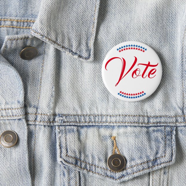 Vote USA American Presidential Election Patriotic Button (Vote USA American Presidential Election Patriotic Button)