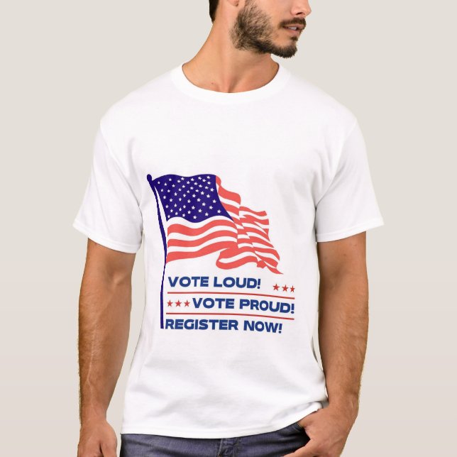 Vote usa T-Shirt (Front)