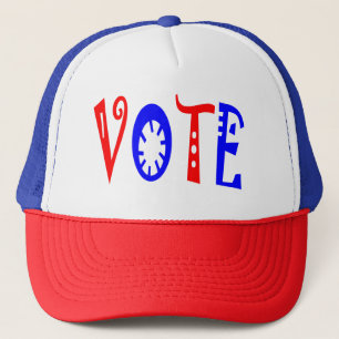 VOTE USA TRUCKER HAT
